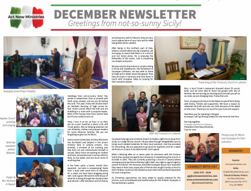 December Newsletter